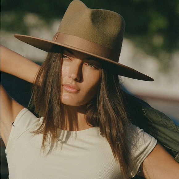 LACK OF COLOR “Teak Rancher” Australian Wool Hat Side Medium EUC - Picture 1 of 6